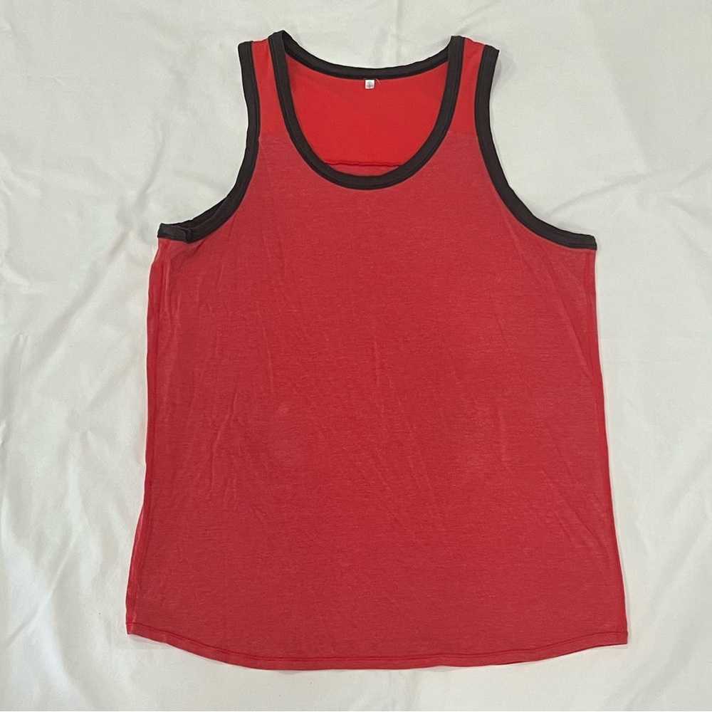 Lululemon Red Tank Top